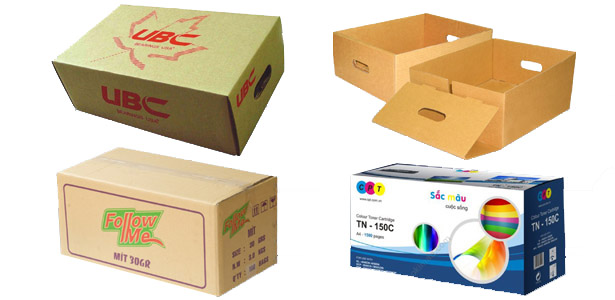 Ứng dụng của hộp carton 3 lớp sóng B
