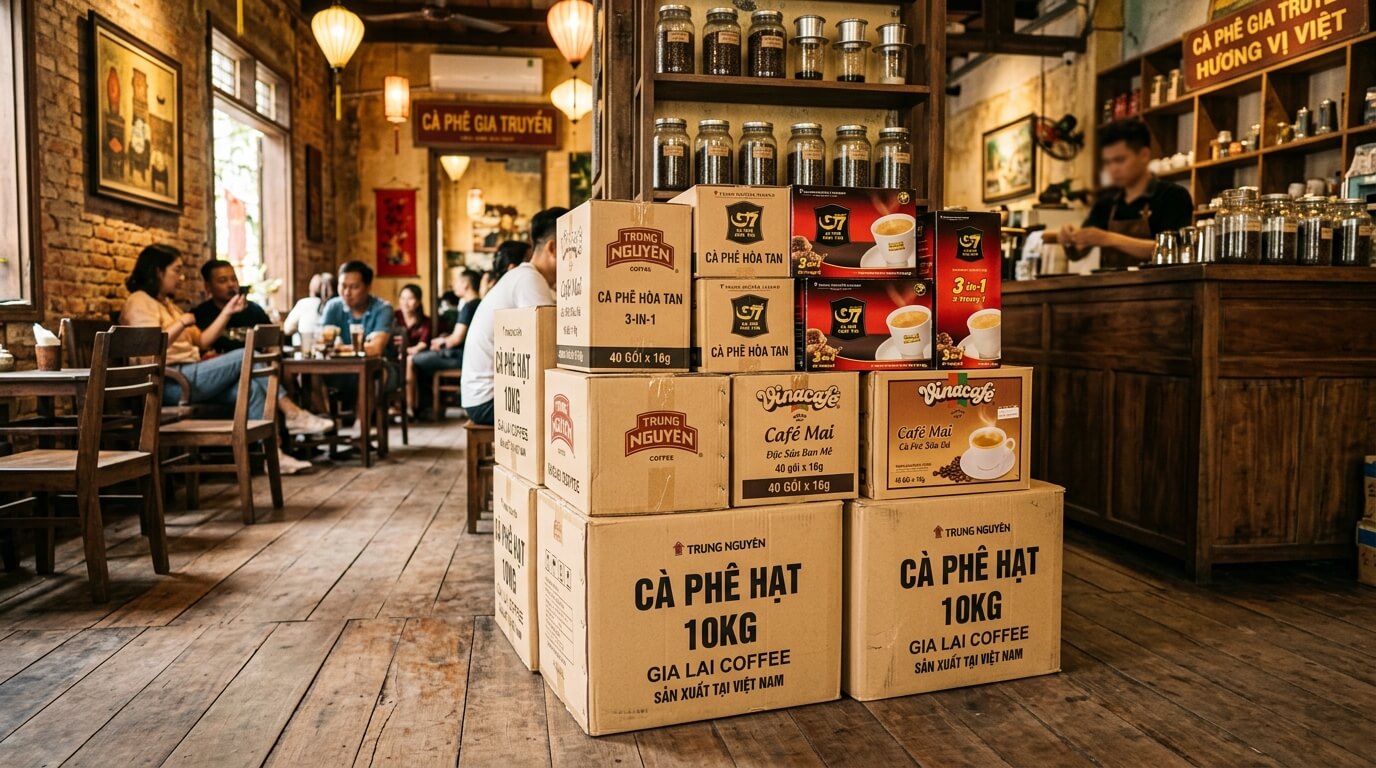 Thùng Carton Đựng Cà Phê: Tiêu Chuẩn Chất Lượng, Phân Loại Và Kinh Nghiệm Đặt Hàng