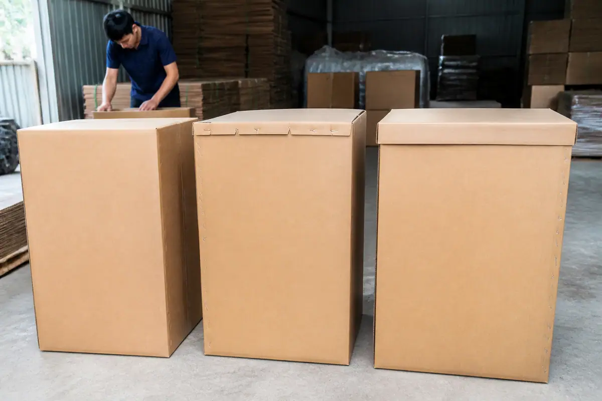 Bảng So Sánh Các Loại Thùng Carton Đựng Máy Giặt Bảng So Sánh Các Loại Thùng Carton Đựng Máy Giặt
