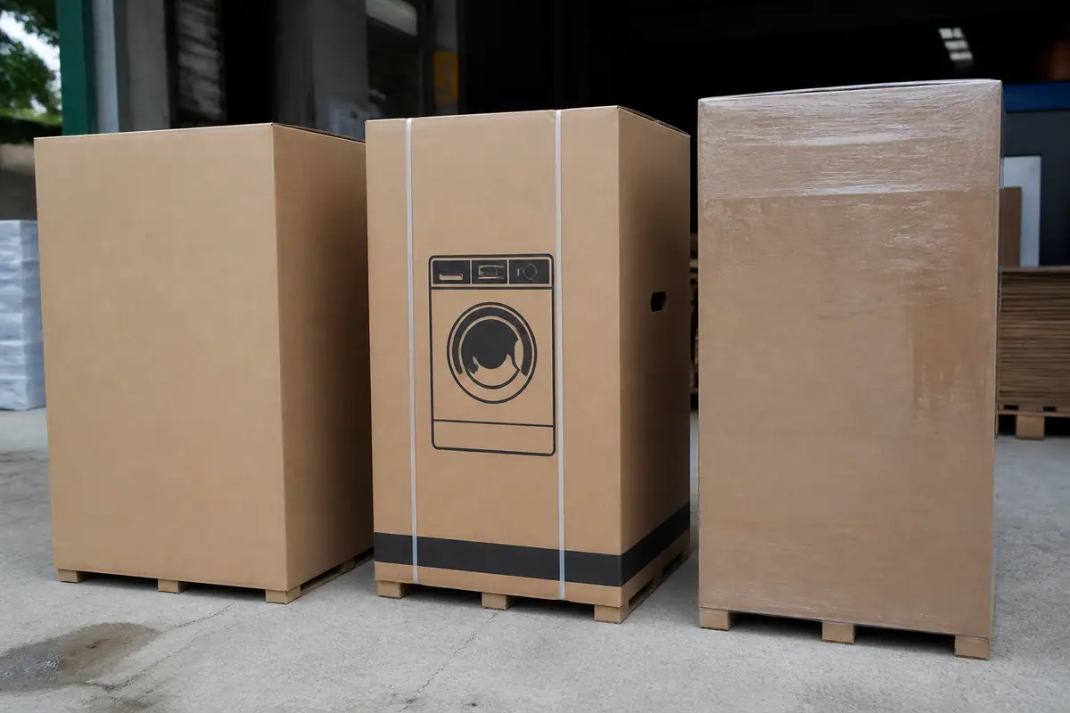 Các Loại Thùng Carton Đựng Máy Giặt Phổ Biến Các Loại Thùng Carton Đựng Máy Giặt Phổ Biến