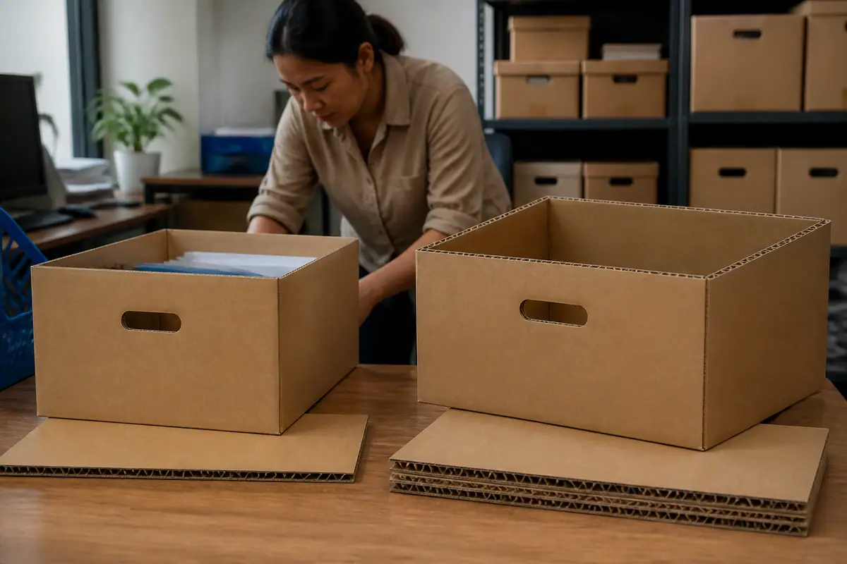 Chất Liệu Carton: Nên Chọn 3 Lớp Hay 5 Lớp? | thùng carton đựng tài liệu Chất Liệu Carton: Nên Chọn 3 Lớp Hay 5 Lớp? - thùng carton đựng tài liệu