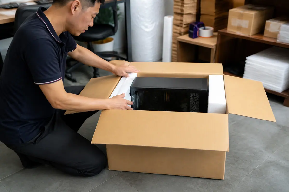 Thùng carton đựng case máy tính chất lượng – giả rẻ tại Bắc Trường Sơn