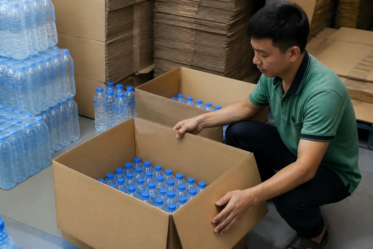 Mẹo Chọn Thùng Carton Phù Hợp Với Nhu Cầu Của Bạn - thùng carton đựng nước uống đóng chai