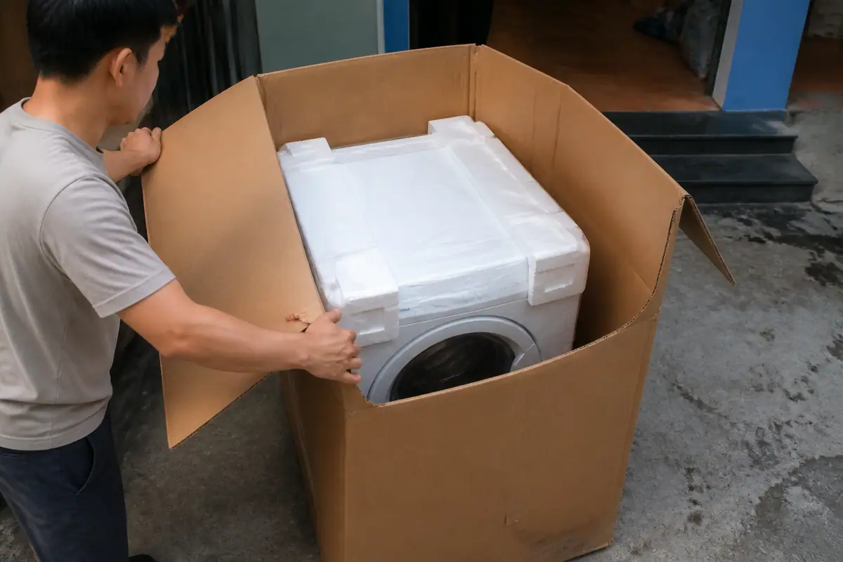 Những Lỗi Thường Gặp Khi Mua Thùng Carton Đựng Máy Giặt Những Lỗi Thường Gặp Khi Mua Thùng Carton Đựng Máy Giặt