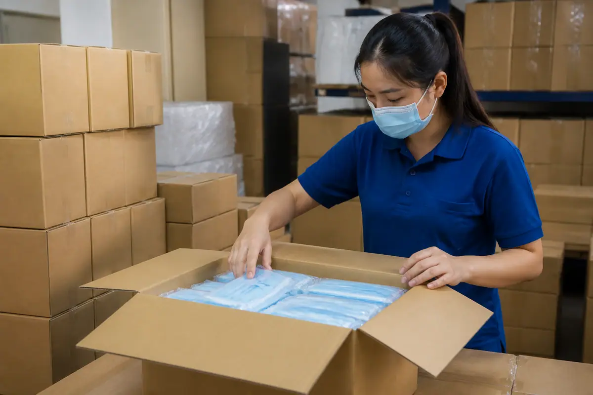 Thùng Carton Đựng Khẩu Trang Là Gì? Vai Trò Trong Bảo Quản & Vận Chuyển Thùng Carton Đựng Khẩu Trang Là Gì? Vai Trò Trong Bảo Quản & Vận Chuyển