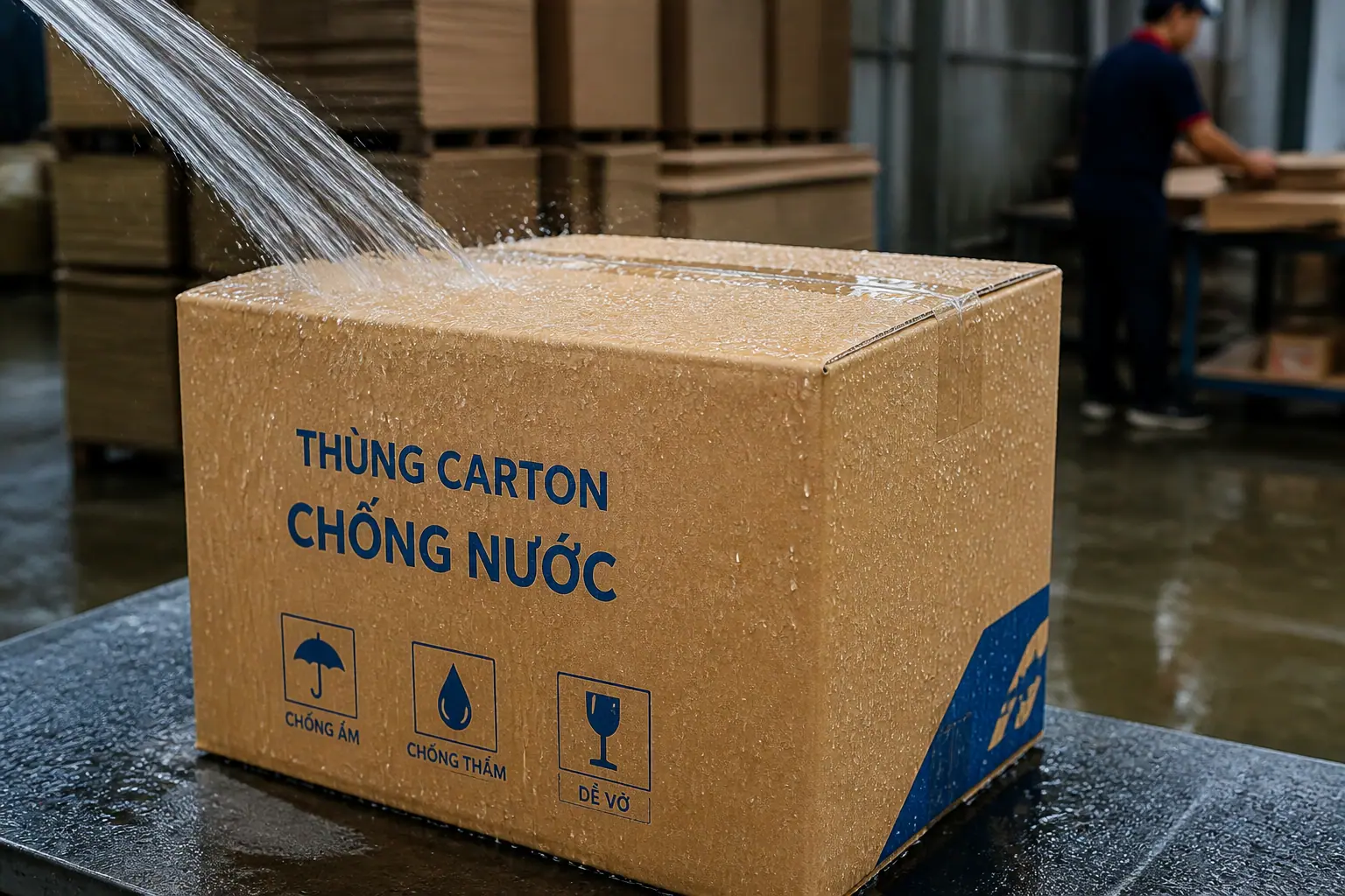 Bao bì carton chống nước là gì? Đặc điểm, ứng dụng và cách lựa chọn
