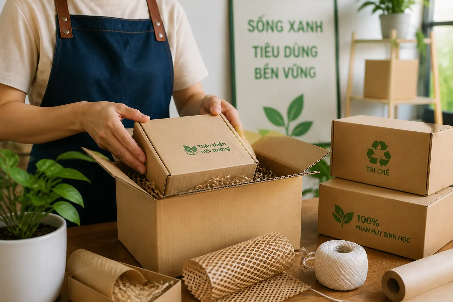 Bao bì carton thân thiện môi trường là gì? Tiêu chí và cách lựa chọn