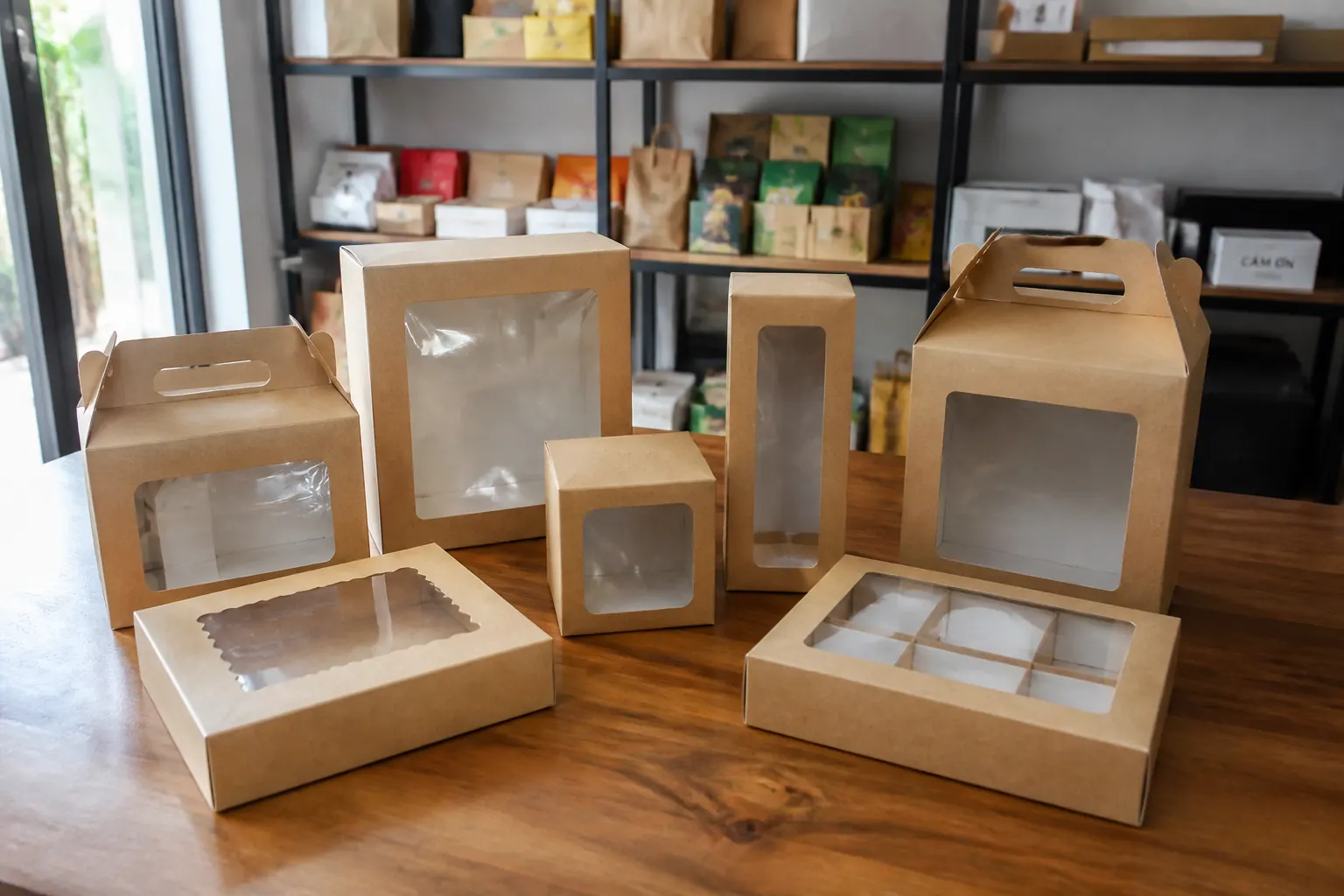 Các Loại Carton Thường Dùng | hộp carton có cửa sổ Các Loại Carton Thường Dùng - hộp carton có cửa sổ