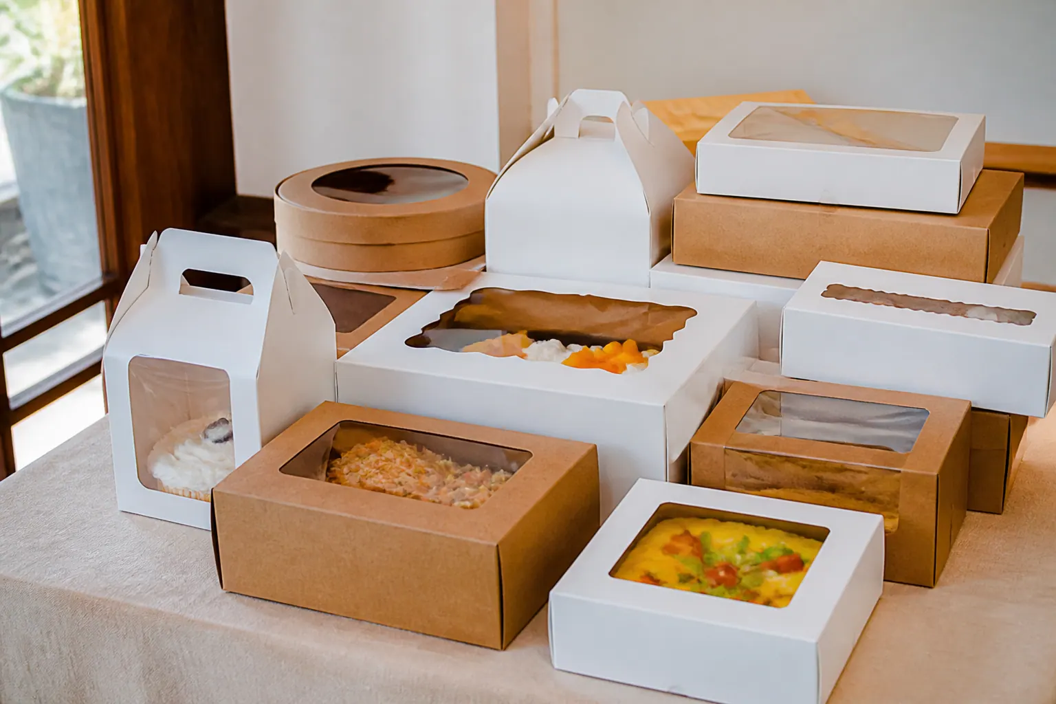 Các loại hộp carton đựng bánh phổ biến Các loại hộp carton đựng bánh phổ biến