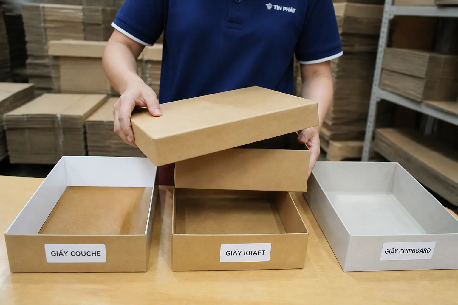 Chọn chất liệu theo nhu cầu - hộp carton âm dương