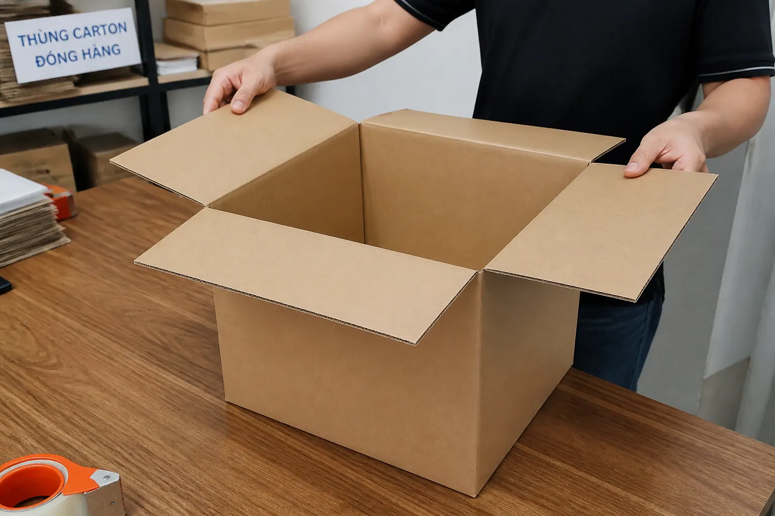 Hộp carton nắp đối là gì? Hộp carton nắp đối là gì?