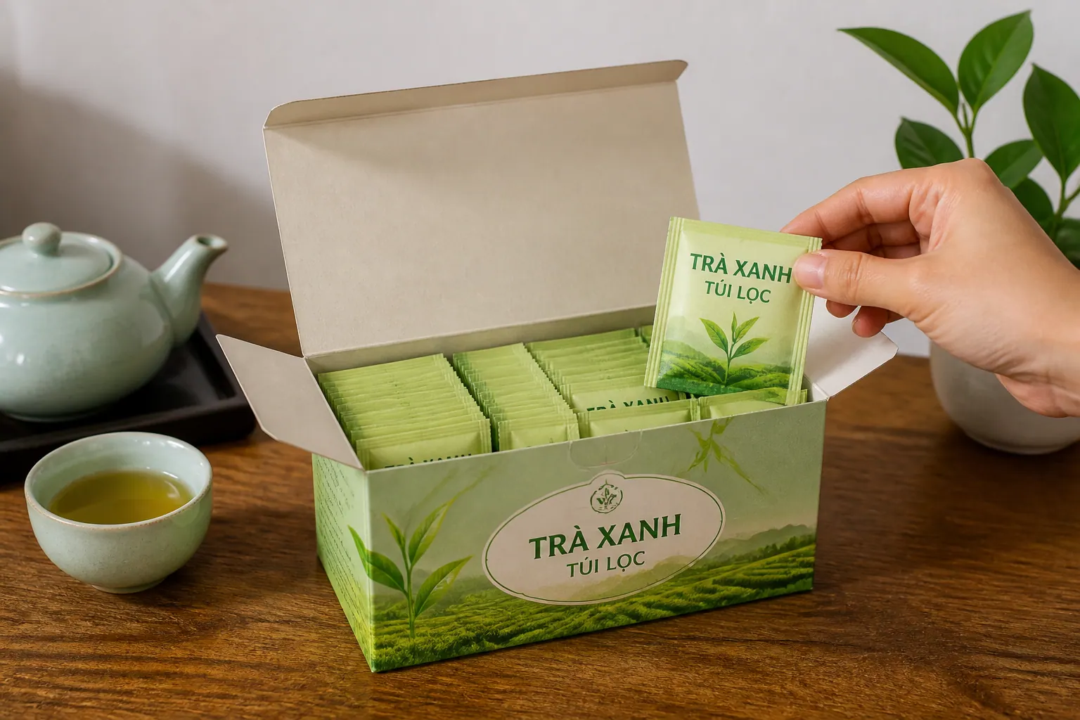 Hộp Carton Nắp Gập – Tiện Dụng Cho Sản Phẩm Thường Dùng - hộp carton đựng trà