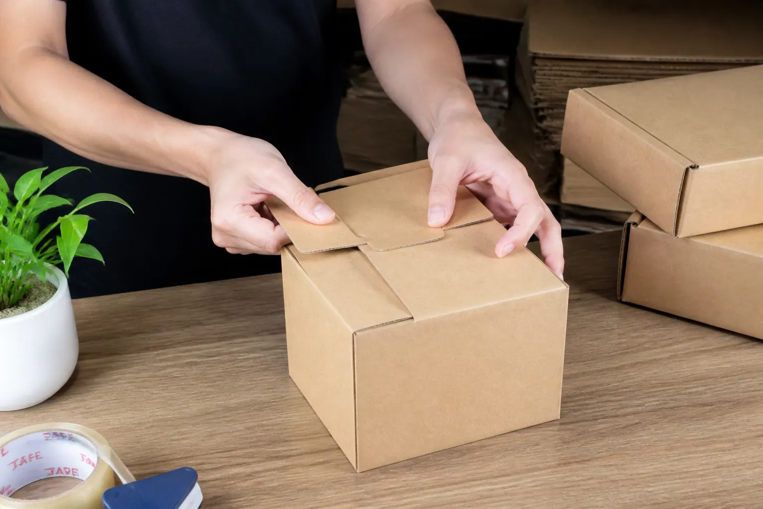 Hộp carton tự khóa là gì? Hộp carton tự khóa là gì?