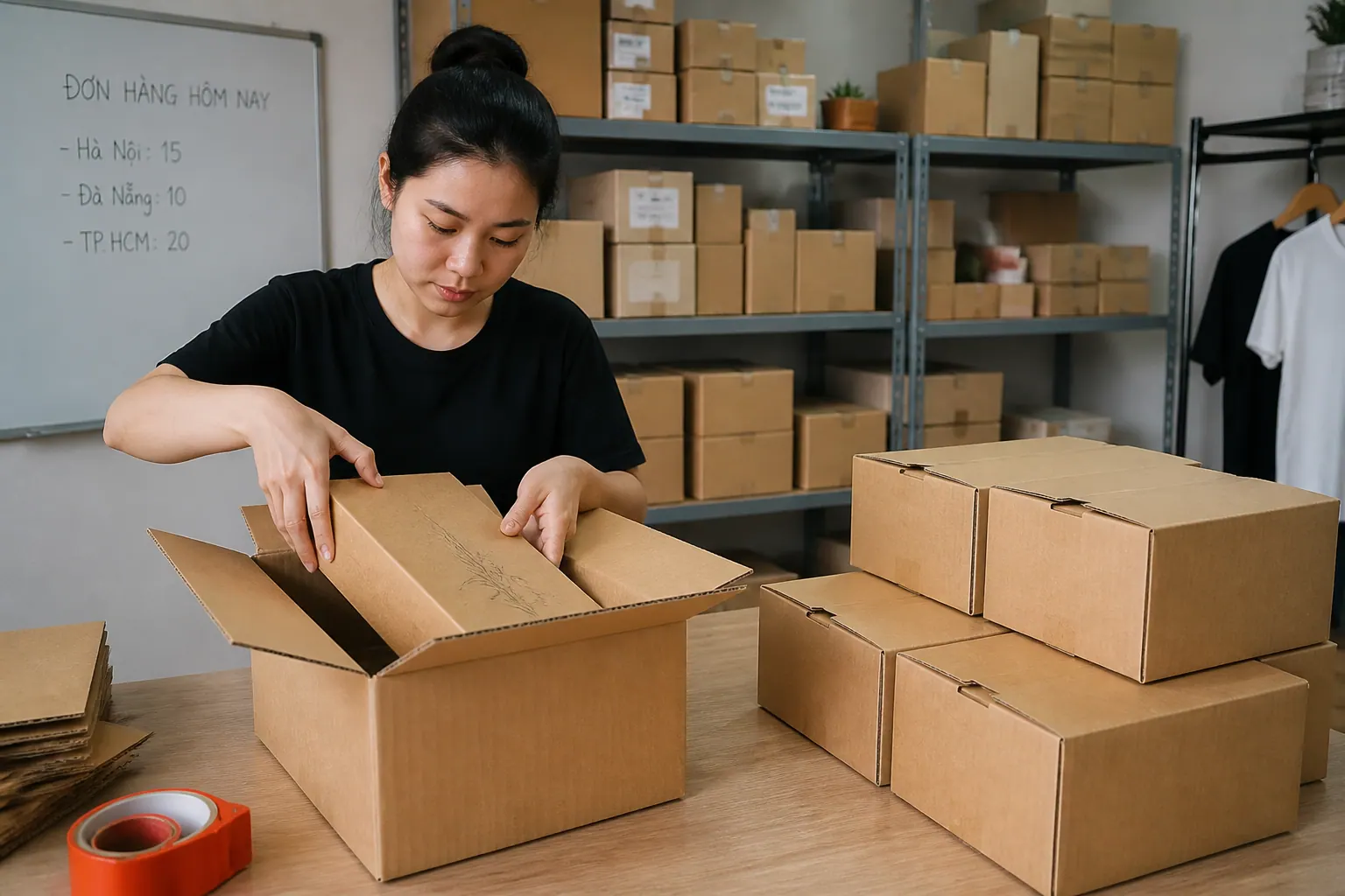 Kinh nghiệm triển khai đóng gói hiệu quả với hộp carton tự khóa Kinh nghiệm triển khai đóng gói hiệu quả với hộp carhộ<a >hộp cartona>a