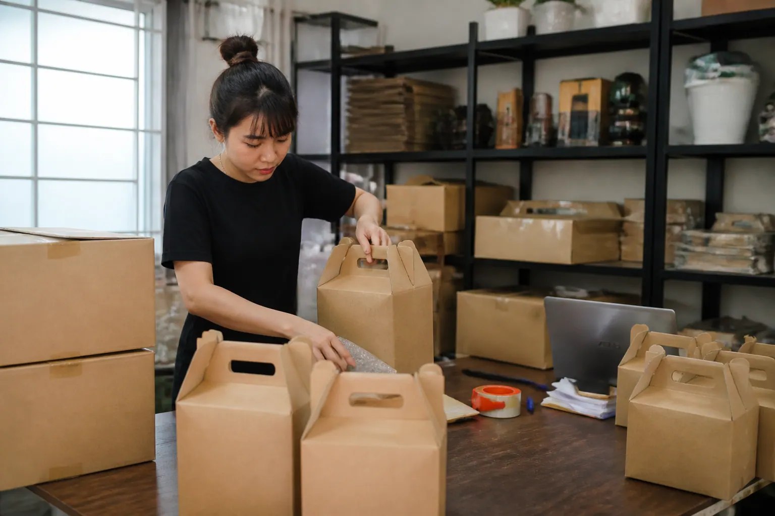 Kinh nghiệm triển khai sử dụng hộp carton có quai cho doanh nghiệp Kinh nghiệm triển khai sử dụng hộp carton có quai cho doanh nghiệp