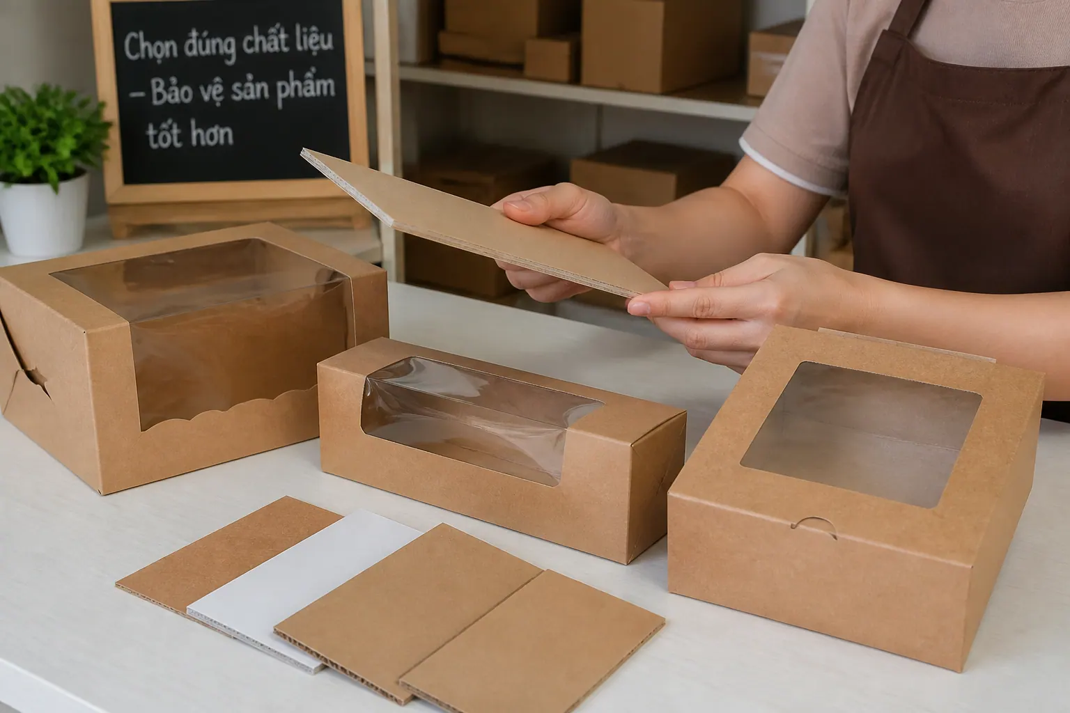 Lựa Chọn Chất Liệu Carton | hộp carton có cửa sổ Lựa Chọn Chất Liệu Carton - hộp carton có cửa sổ