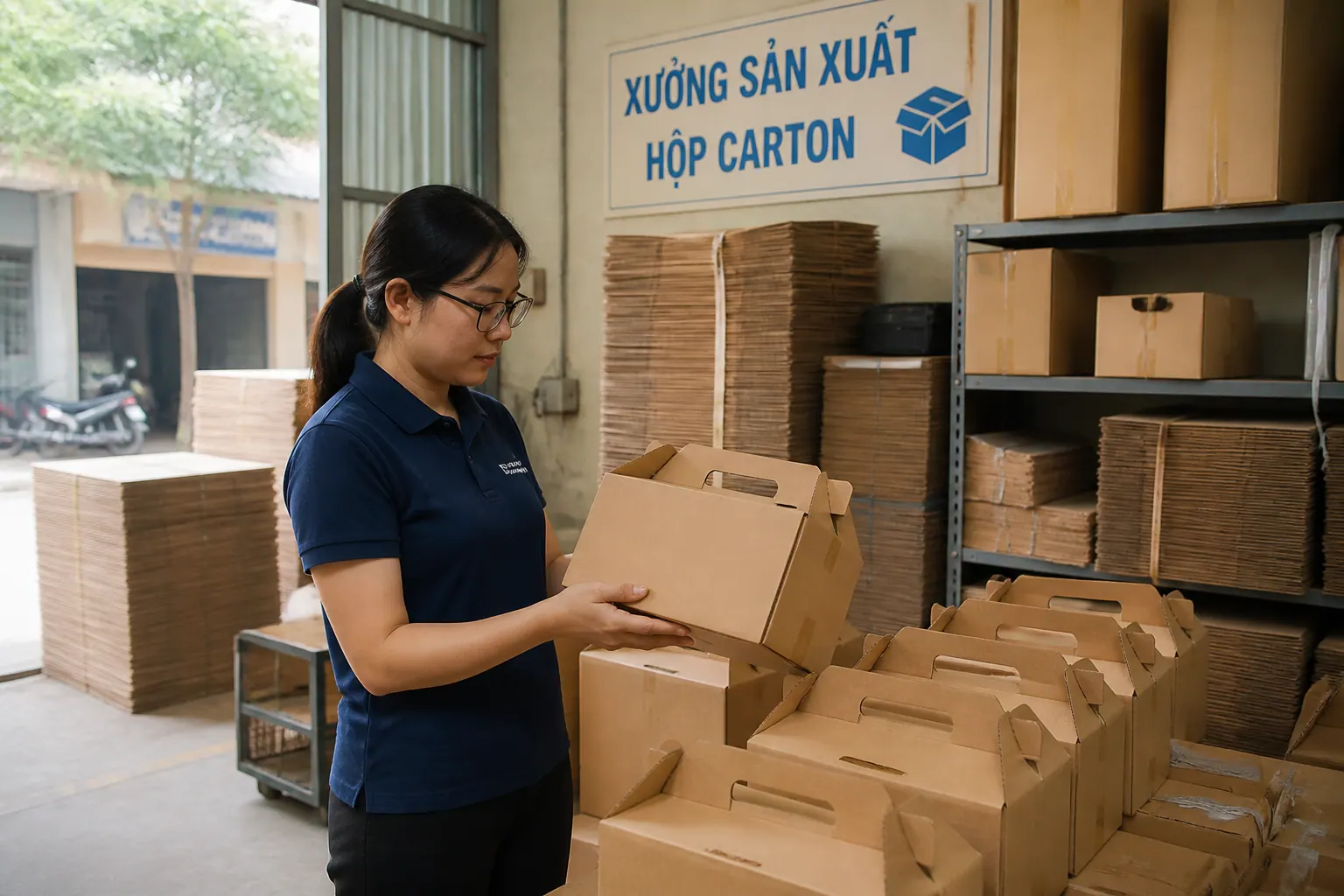 Mua hộp carton có quai ở đâu uy tín? Mua hộp carton có quai ở đâu uy tín?