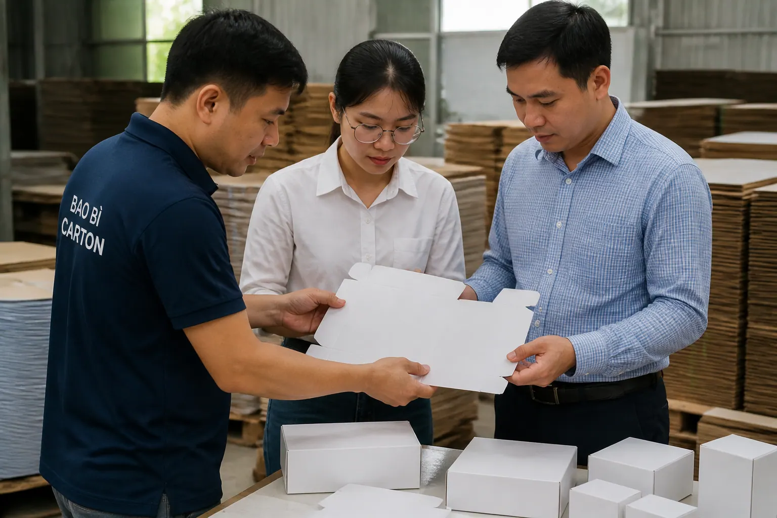 Tiêu chí chọn nhà cung cấp bao bì carton trắng uy tín Tiêu chí chọn nhà cung cấp bao bì carton trắng uy tín