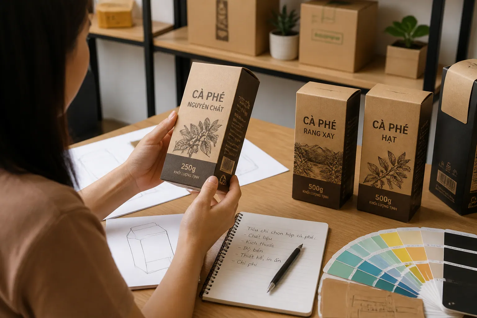 Tiêu Chí Lựa Chọn Hộp Carton Đựng Cà Phê