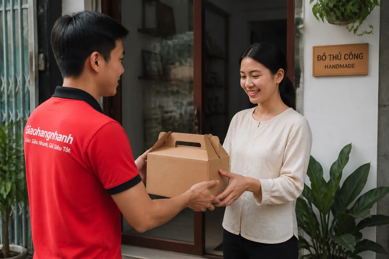 Ứng dụng của hộp carton có quai trong đời sống và sản xuất Ứng dụng của hộp carton có quai trong đời sống và sản xuất